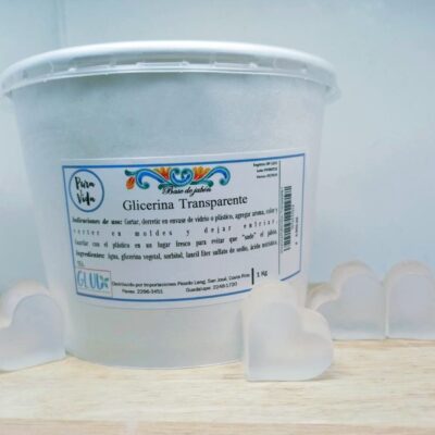 Glicerina Pura Vida - Transparente
