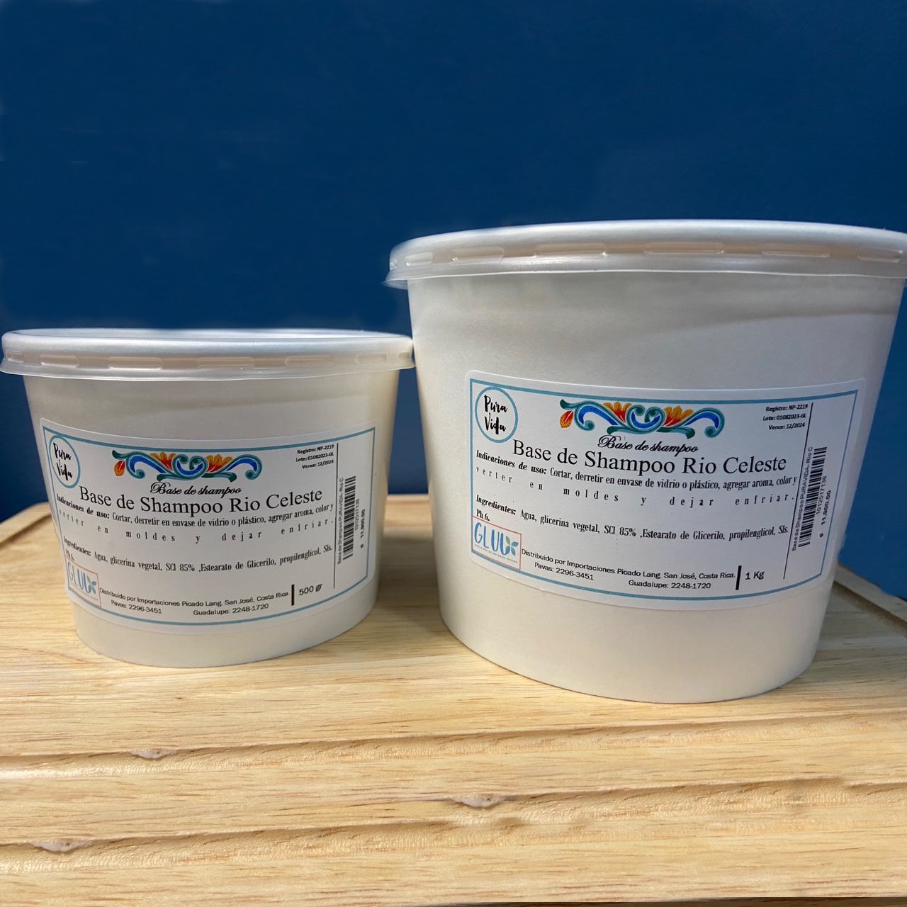 Base de Shampoo Sólida  PURA VIDA- Rio Celeste