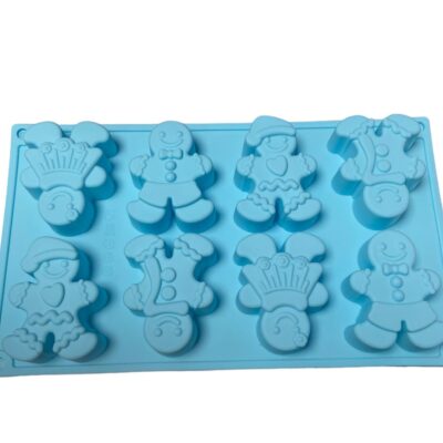 Molde Muñecos de Jengibre 8 Cavidades GL-2342