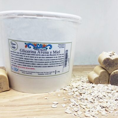 Glicerina Pura Vida - Avena y Miel