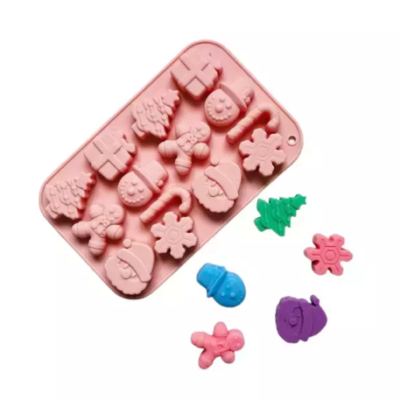 Molde 12 figuras Navidad GL-2329
