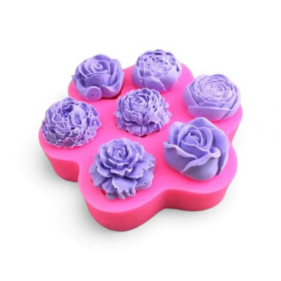 Molde 7 flores