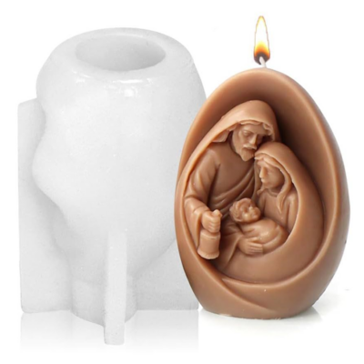 Molde para Velas Jesús