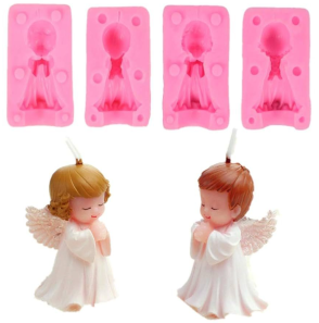 Molde para Velas Ángeles