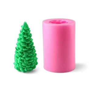 Molde para Velas Árbol de Navidad
