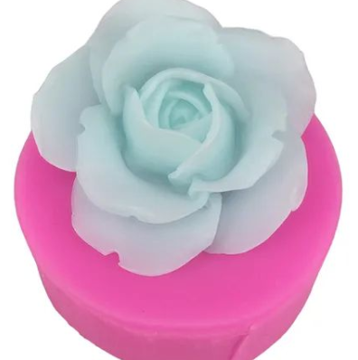 Molde para Velas Rosa