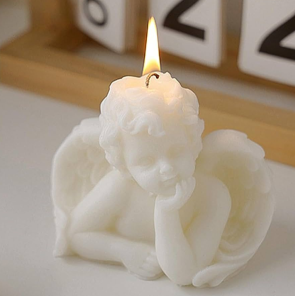 Molde para Velas Angel Niño
