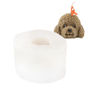 Molde para Velas Carita de Perro 1