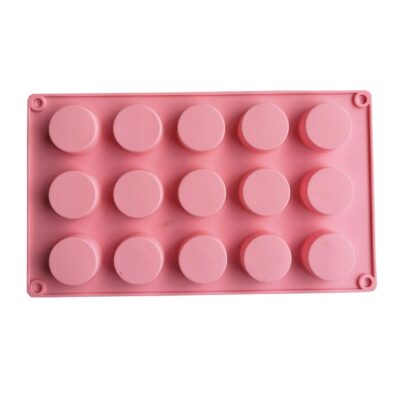 Molde Silicon 15 mini circulos