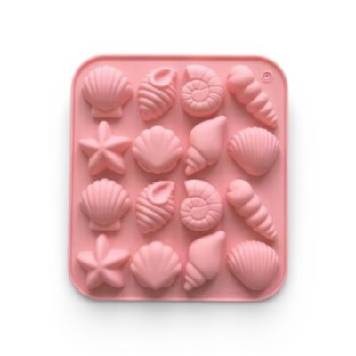 Molde Silicon 16 tipos Conchas