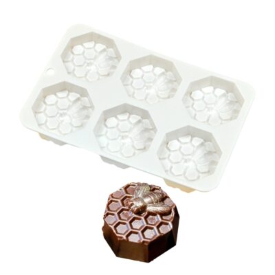 Molde Silicon Panal de Abeja