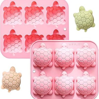 Molde Silicon Tortugas 6 cav
