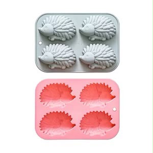 Molde Silicon Erizo 4cav